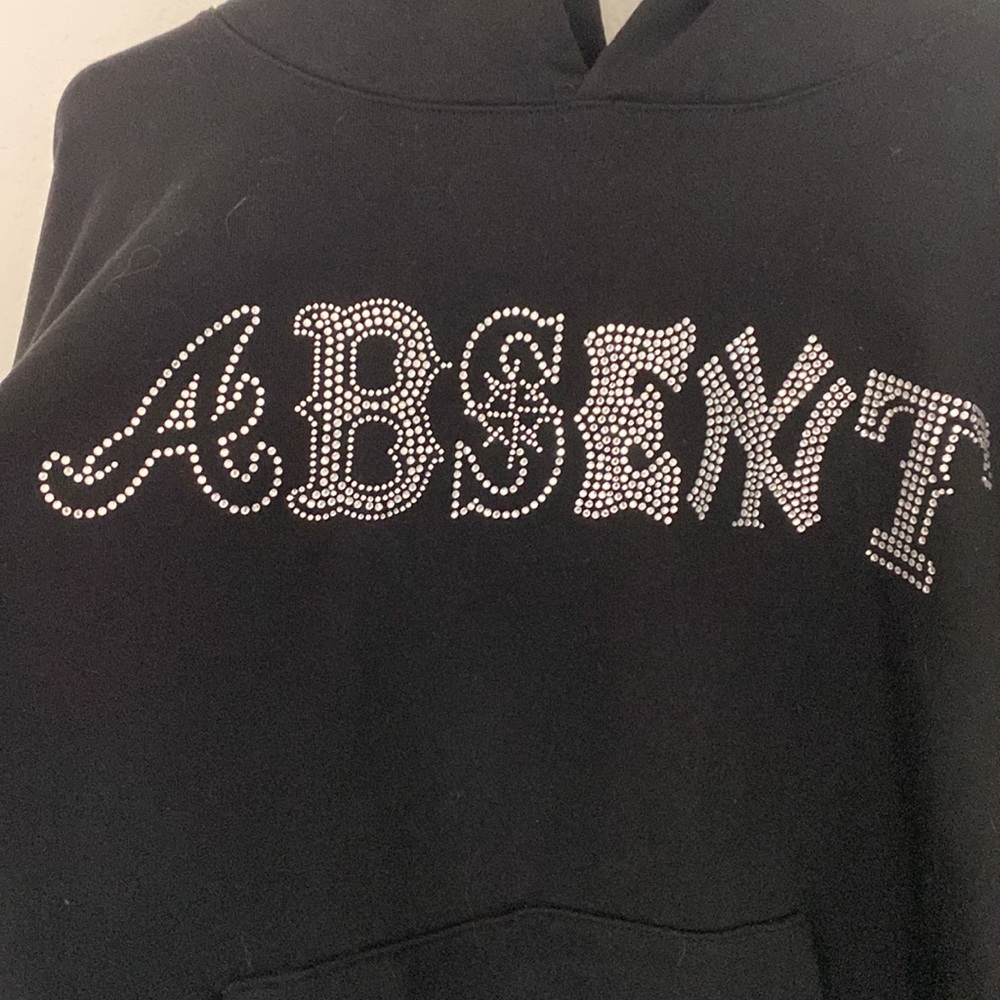 Absent Rhinestone hoodie - Picture 2 of 4